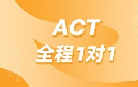 ACT全程1V1