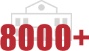 8000+